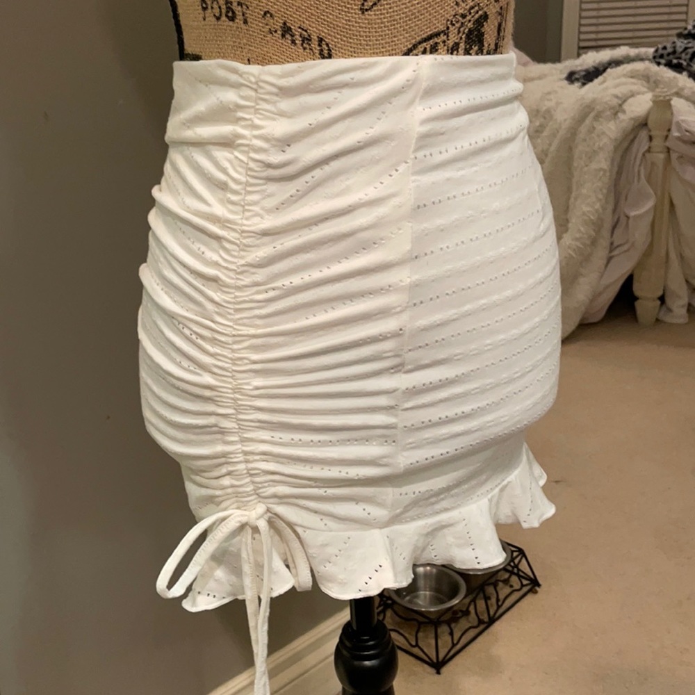 SHEIN mini ruffled skirt
